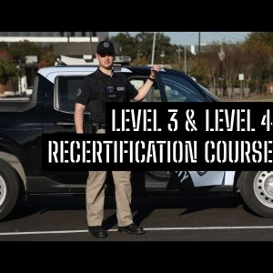 Level 3 and Level 4 Recertification Course